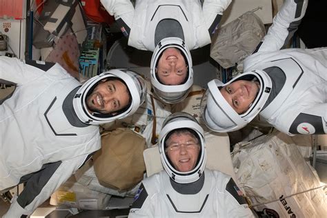 Four astronauts return to Earth in SpaceX capsule to wrap up six-month station mission